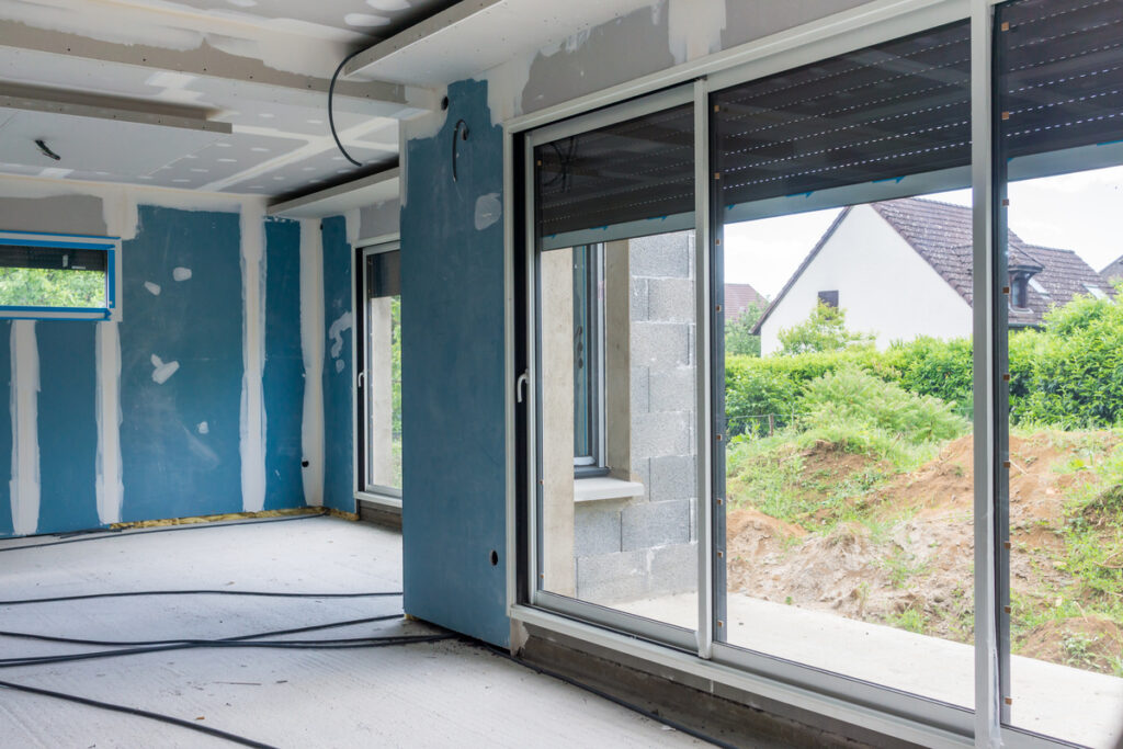 Pose de placo près de Béziers